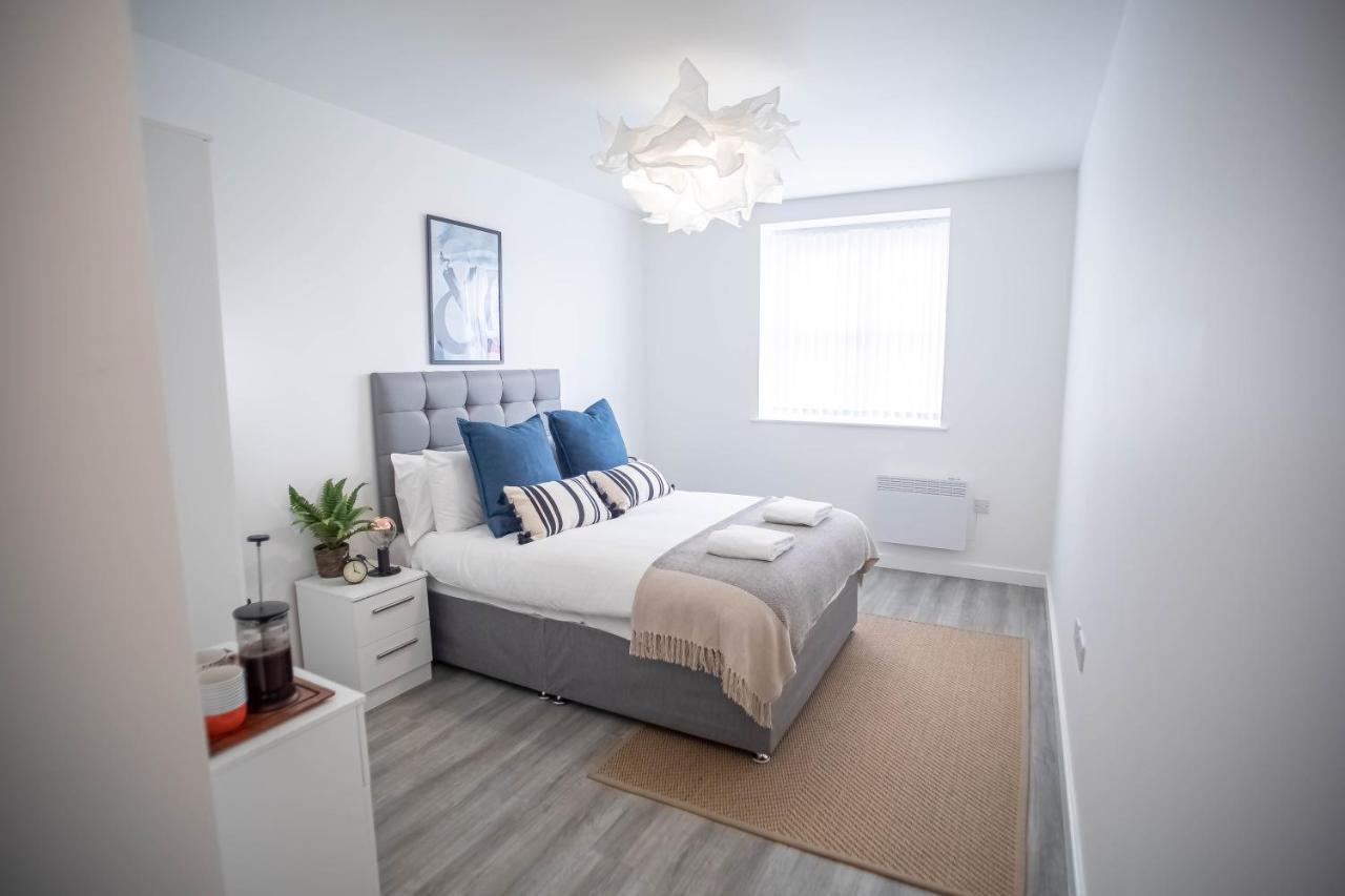 Luxury Apartments Available Next To Train Station - The Wallgate Apartments Wigan - Free Parking Kültér fotó